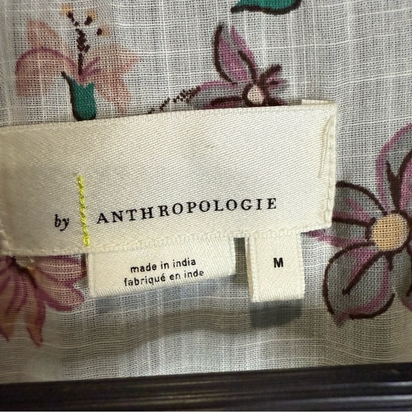 Floral Print Women's Top Ginevra Lace Babydoll Blouse 100% cotton - Picture 8 of 14